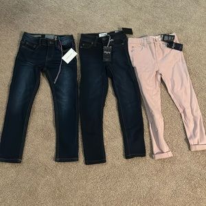 Lot of girl jeans